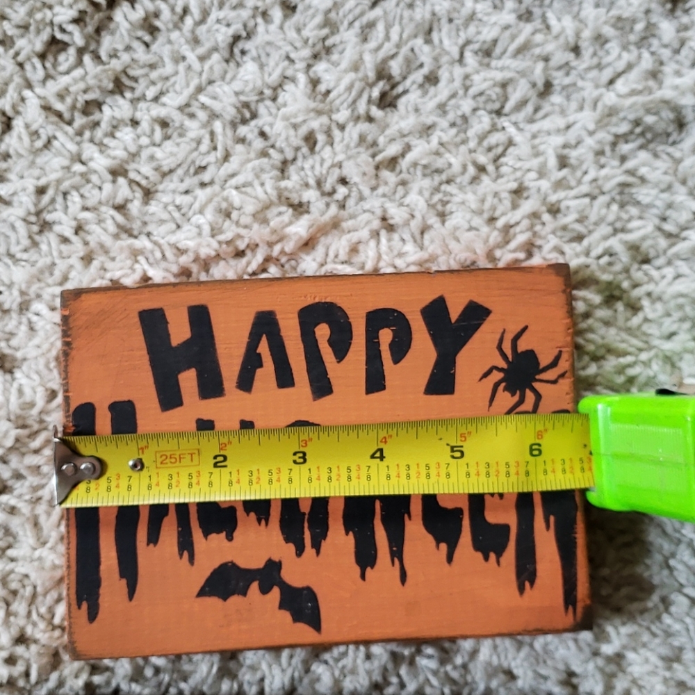 Halloween 2pc happy Halloween sign - Picture 5 of 8